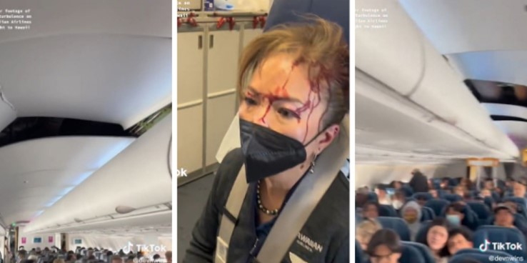 Decenas de heridos tras salir “volando” de sus asientos en avión de Hawaiian Airlines (Video)