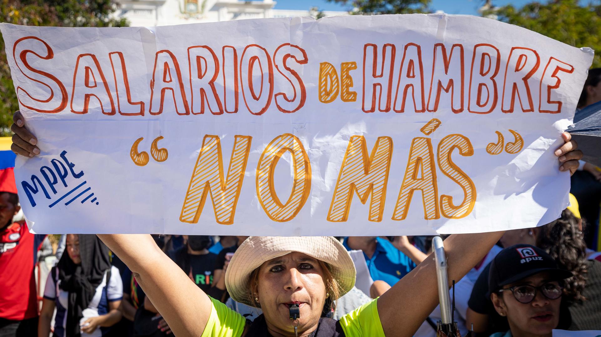 En Venezuela se registraron 28 protestas en un día por los bajos salarios