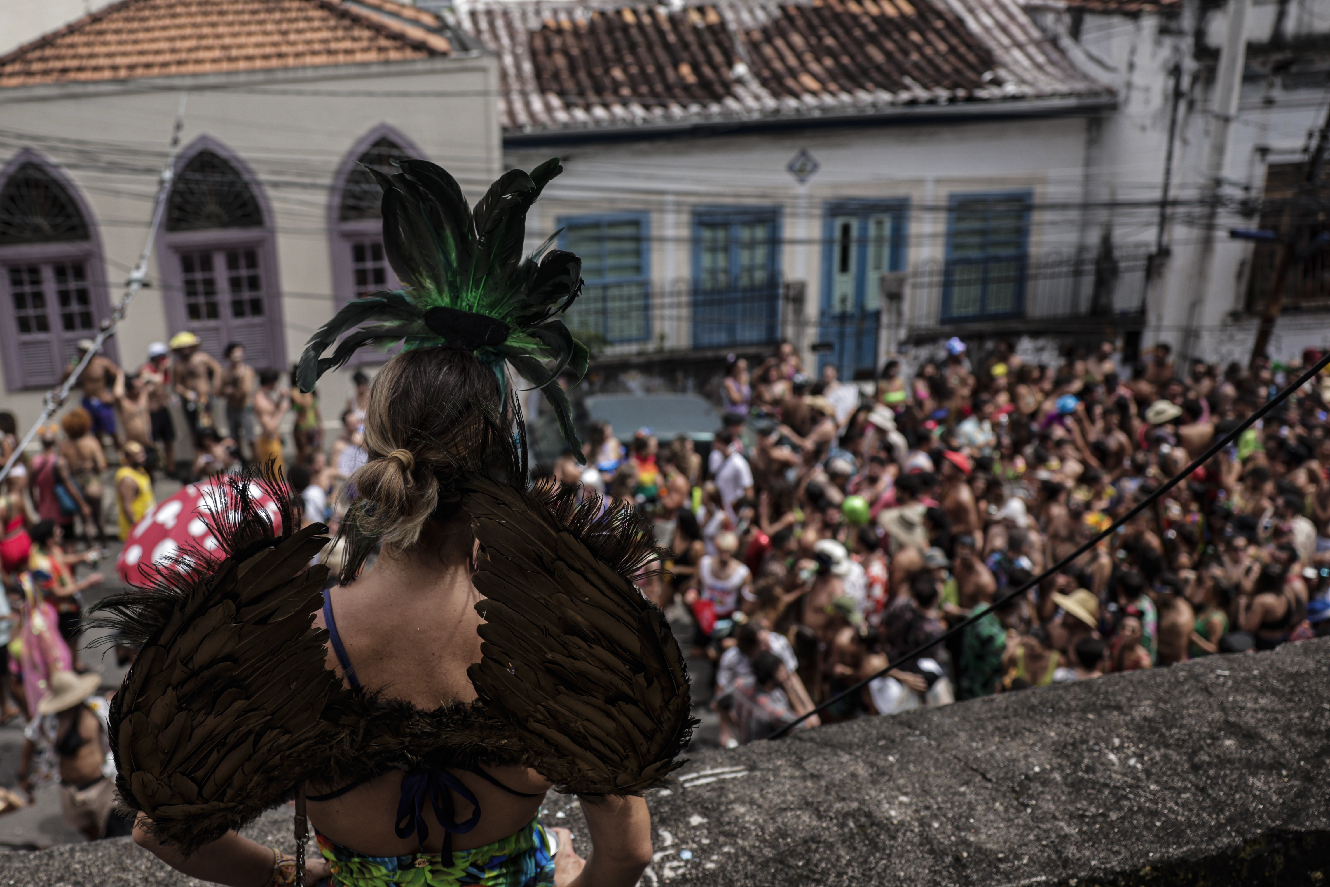 Las comparsas callejeras ponen a vibrar nuevamente al Carnaval de Brasil