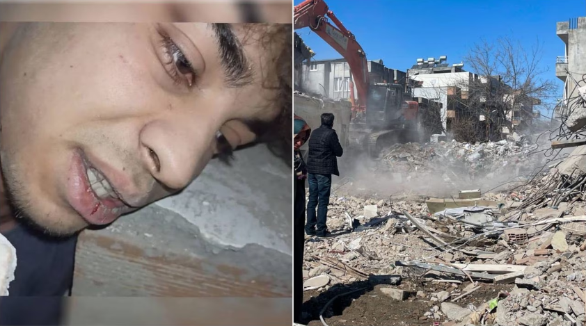 “Dios perdone mis pecados”: grabó sus últimos momentos bajo los escombros del terremoto en Turquía y Siria