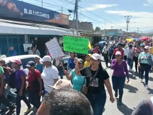Unions that went out to protest in Cumaná evaluate going to a general strike
