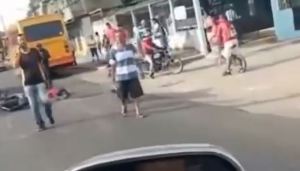 Motorizado perdió la vida tras impactar con un autobús en Valencia (Video)