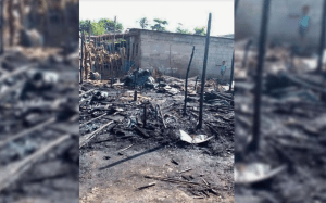 Tres niños murieron calcinados tras el trágico incendio de su vivienda en Sucre