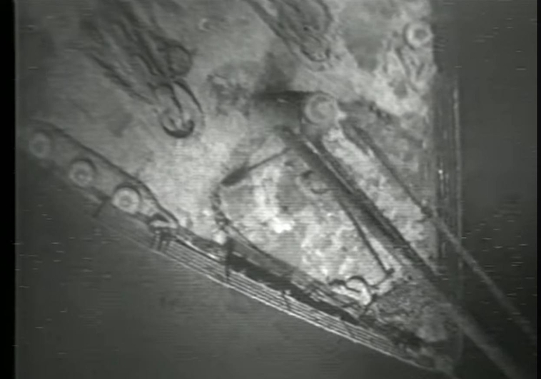 Imágenes inéditas de la primera inmersión en el naufragio del Titanic tras su descubrimiento
