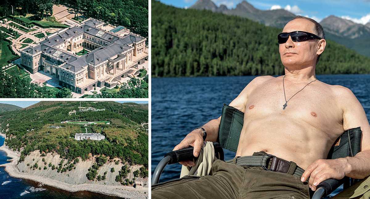 Cómo Vladimir Putin amasó una fortuna de 200 mil millones de dólares en palacios, aviones y yates (FOTOS)