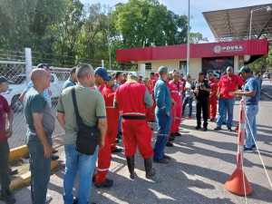 Trabajadores de la Refinería de Puerto La Cruz exigen la restitución inmediata de sus beneficios