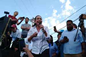 María Corina Machado en Carabobo: Queremos que las primarias sean con voto manual