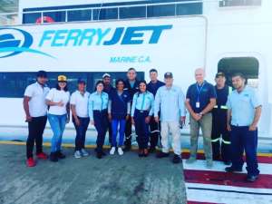 Personal de tripulación del Ferry Jet Marine en Margarita exigen pagos de sueldos y prestaciones