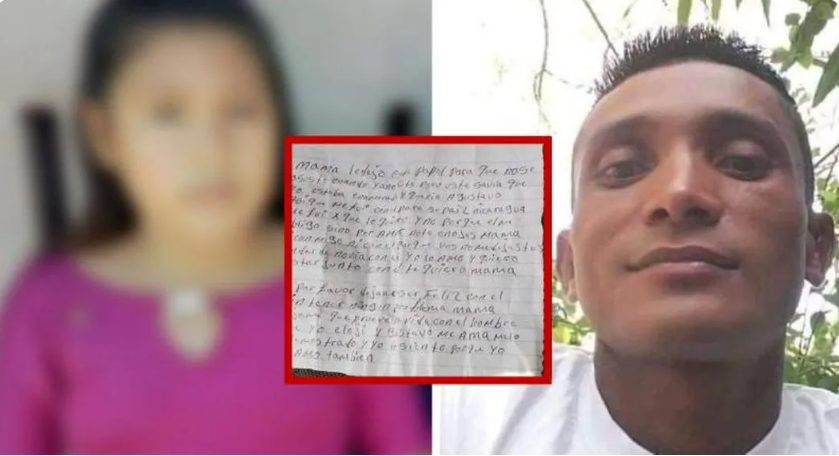 “No se enoje”: Niña se escapó con su supuesto novio de 35 años y le dejó una insólita carta a su mamá