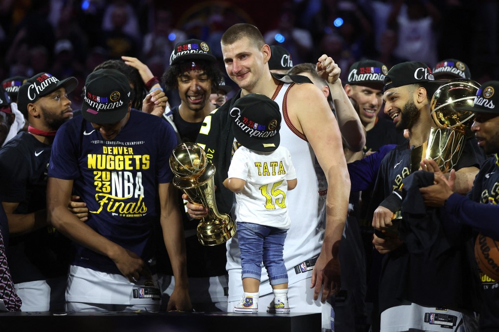 Nikola Jokic fue elegido por primera vez como el MVP de las Finales de NBA