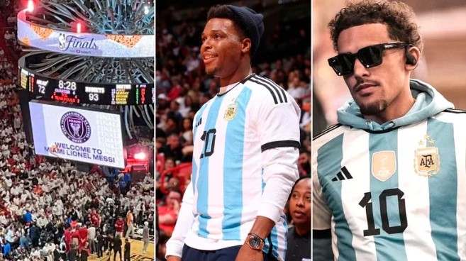 La “fiebre Messi” en EEUU: el impacto que causó en la finales de la NBA y la emoción de las estrellas por su llegada
