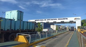 Gandoleros rompieron bloqueo de los yukpas en el Puente del Lago de Maracaibo