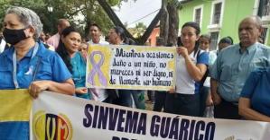 Familiares, docentes y ciudadanos exigen justicia tras muerte de niña abusada por su abuelo en Guárico
