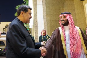 Maduro se reunió a solas con Bin Salman, príncipe heredero de Arabia Saudita