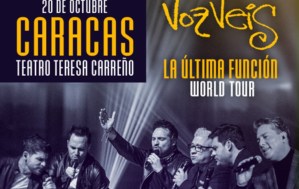 De gira por Venezuela: Voz Veis anunció “La Última Función”