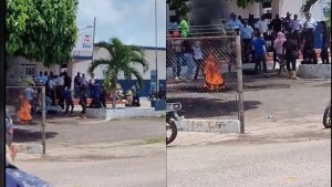 EN VIDEOS: Yukpas tomaron sede policial en Machiques para exigir liberacion de un detenido por robo