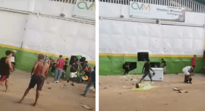 Mineros informales saquearon galpón de la CVM en rechazo a desalojos arbitrarios de la GNB (VIDEO)