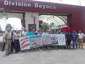 Jubilados de Pdvsa en Barinas reclamaron por pago del fondo de pensiones de 660 dólares mensuales
