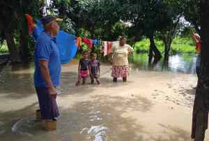 Al menos 170 personas están afectadas por inundaciones en El Pueblito y Chorrerones de Barinas