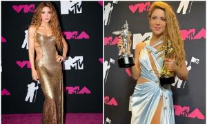 ¿Cuánto cuesta el vestido que Shakira utilizó para recibir el premio en los MTV?
