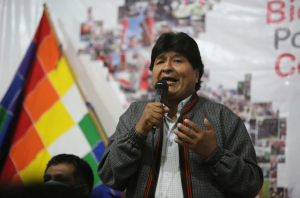Evo Morales insistió en que su propio partido político quiere mandarlo preso a EEUU