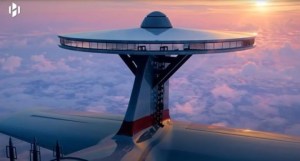 El hotel volador que nunca aterriza y piloteado por una IA: podría alojar a 5.000 pasajeros