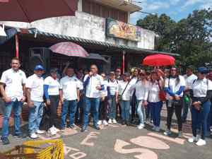 Trabajadores públicos de Barinas tomaron la calle para reclamar salarios dignos y libertad de sindicalistas presos