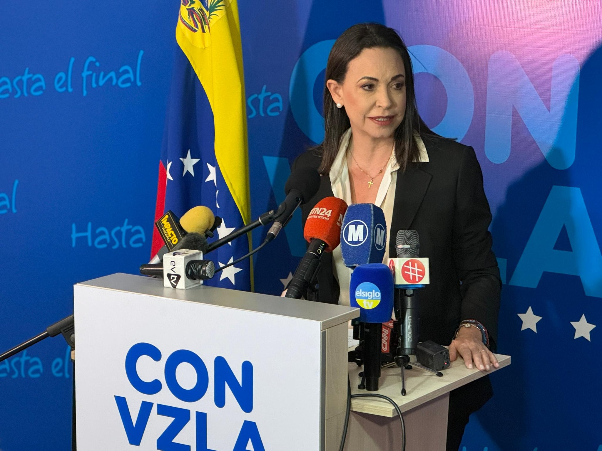 María Corina Machado tendrá derecho de palabra en los senados de Italia y Chile