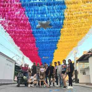 El Tricolor Nacional más grande de Venezuela decora la Navidad en Socopó