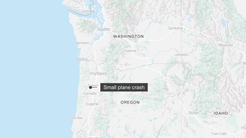 Tragedia en Oregón: Avión causa incendio forestal al estrellarse y deja tres muertos