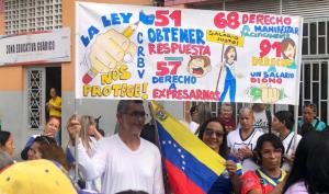 Docentes en Guárico iniciaron el año con protestas tras más de 660 días sin aumento salarial (Imágenes)