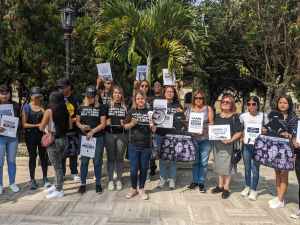 Protesters in Mérida raised their voices for the freedom of political prisoners in Venezuela