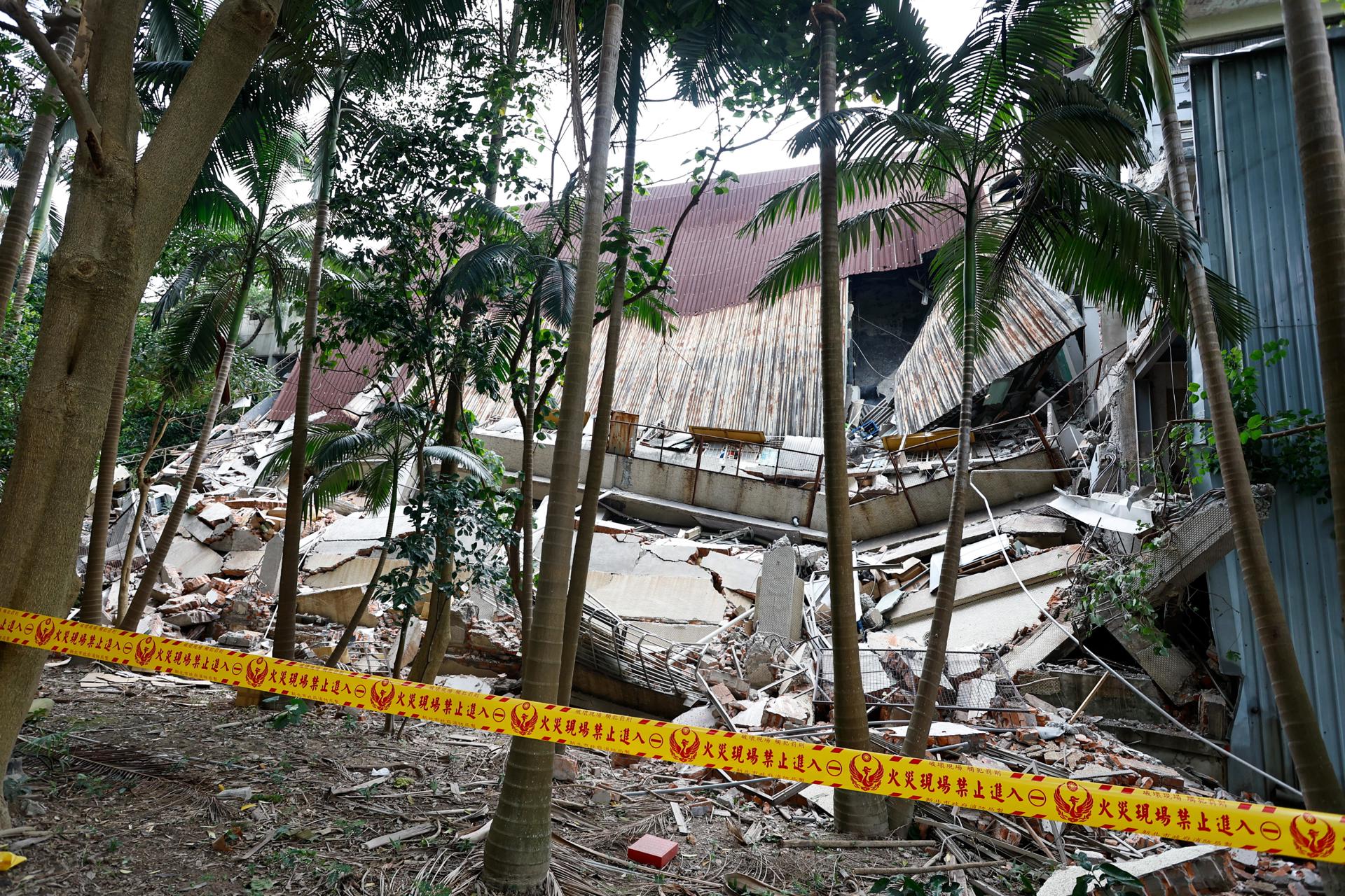 Presidente electo de Taiwán visita “zona cero” del sismo y promete ayudas a los afectados
