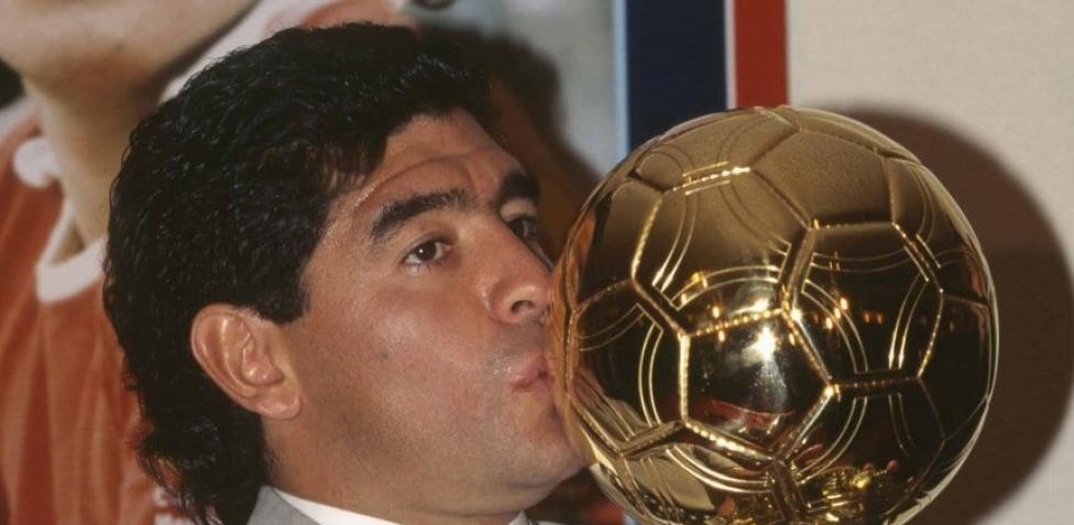 Balón de Oro de Maradona del 86 le espera un histórico cheque de “millones de euros”