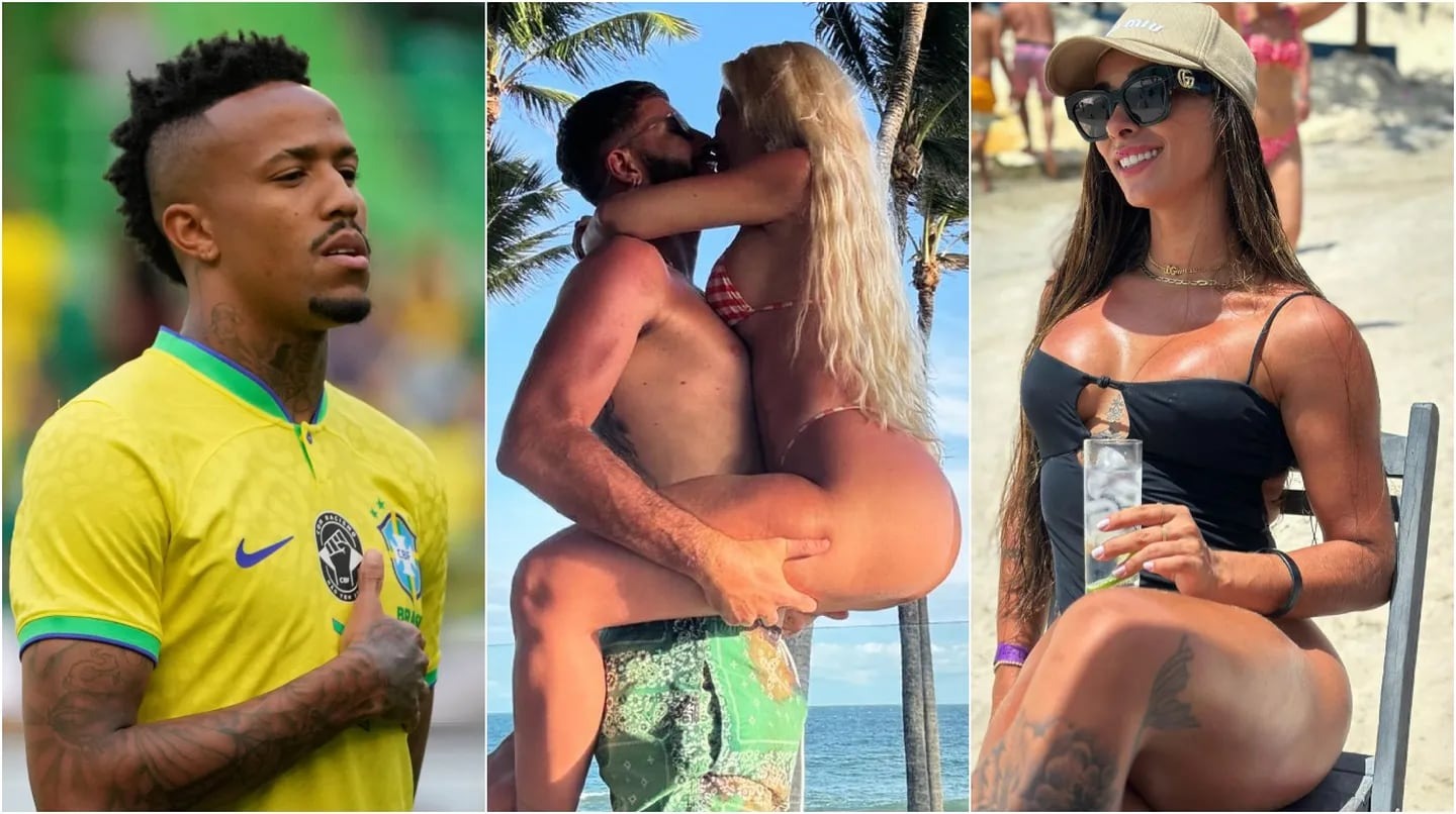 Escándalo en Brasil por un “cuadrado amoroso”: Eder Militao y un jugador del Flamengo intercambiaron exparejas