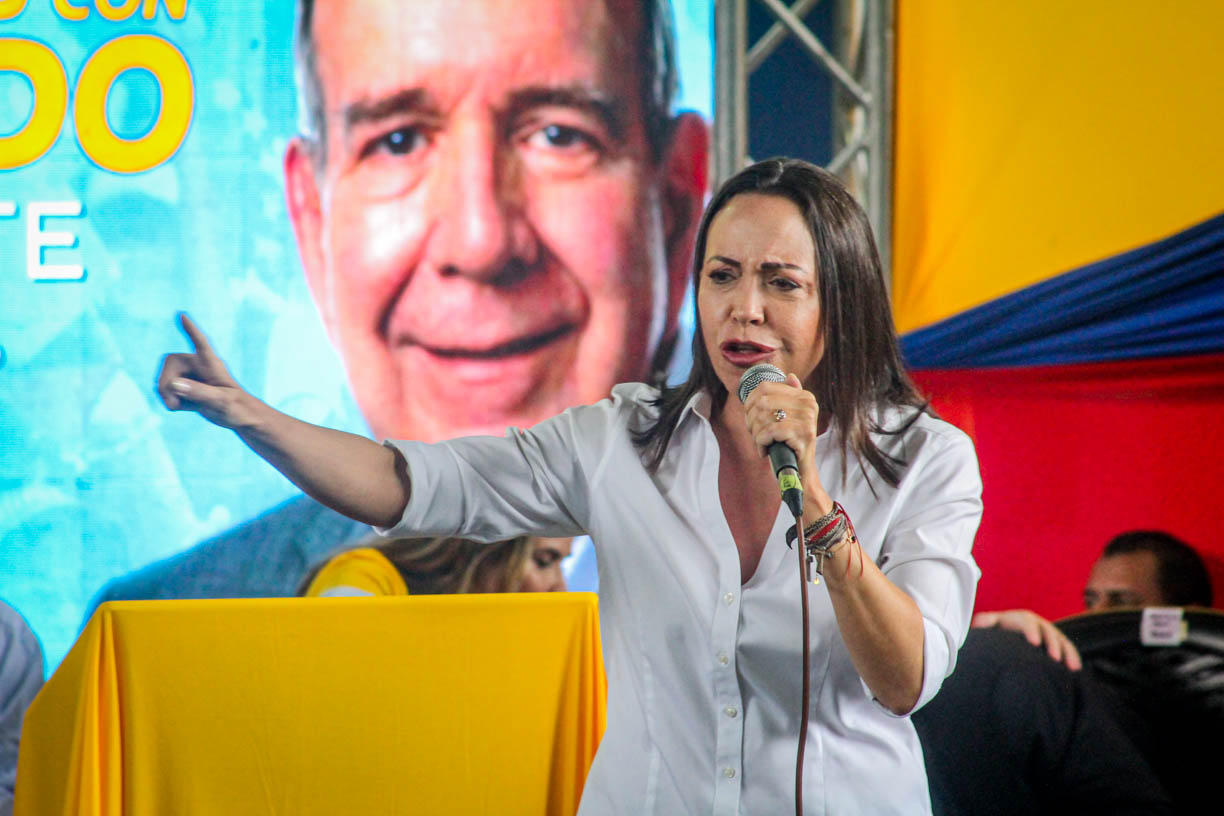 María Corina Machado: Tengan la seguridad de que el 28 de julio vamos a ganar
