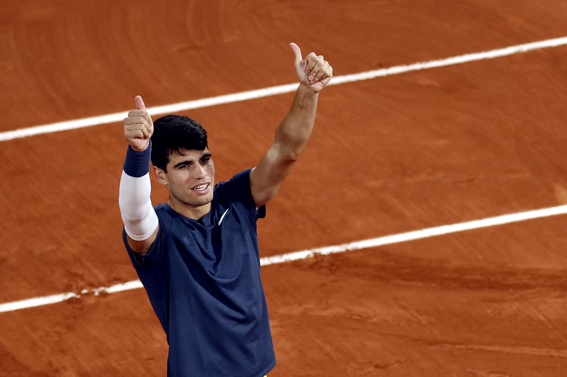 Carlos Alcaraz: Jugar contra Sinner es uno de los mayores retos del tenis ahora mismo