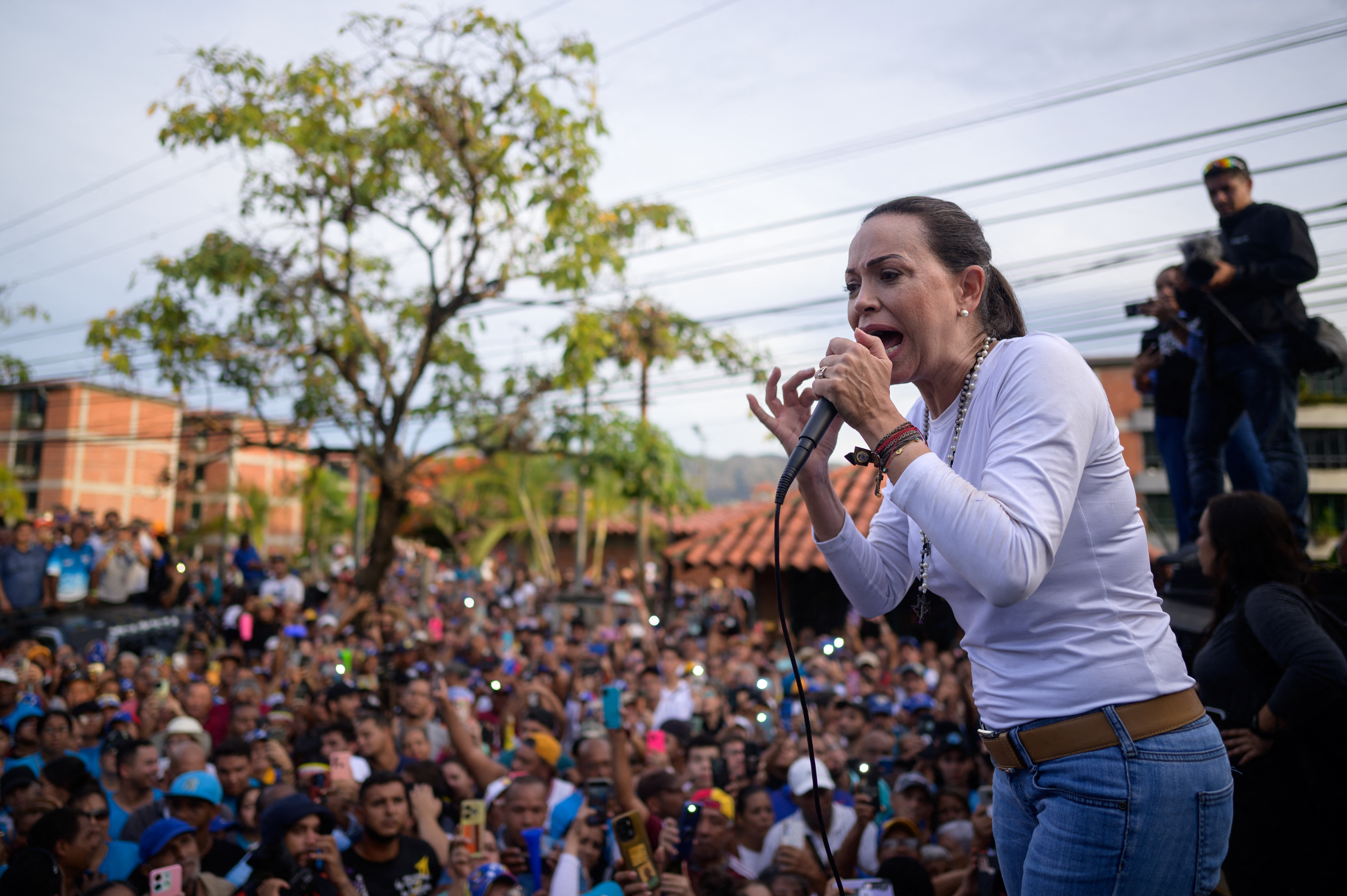 María Corina Machado alerta en la ONU sobre nueva embestida chavista ante la elección presidencial
