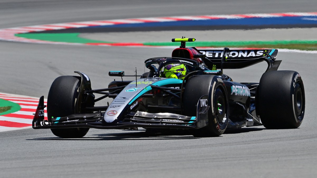 Hamilton lideró los entrenamientos libres del Gran Premio de España