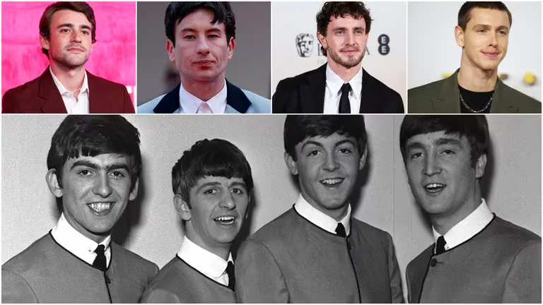 Los actores que podrían interpretar a The Beatles en las películas biográficas
