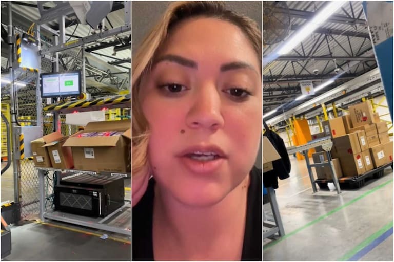 Trabaja en un depósito de Amazon en EEUU y reveló lo que nadie cuenta del puesto (VIDEO)